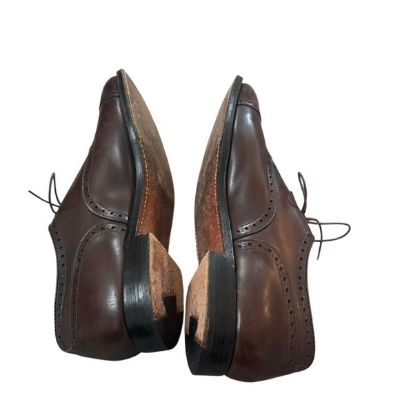 Alden Dress Shoes 913 Straight Tip Inner Vane Color Brown US 12 A/C - Picture 5 of 10